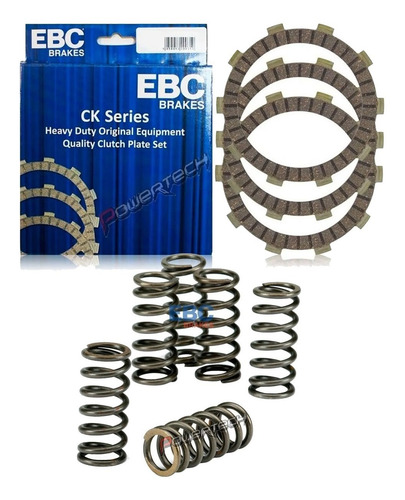 Kit Discos Y Resortes Embrague Ebc  Xr 250 Tornado Competici