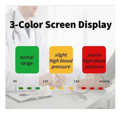 Hx J0p . Monitor De Brazo Automático Toma Presión Arterial