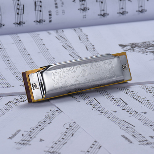 Pm Harmonica 1072-a Folkmaster Standard, Clave Diatónica De