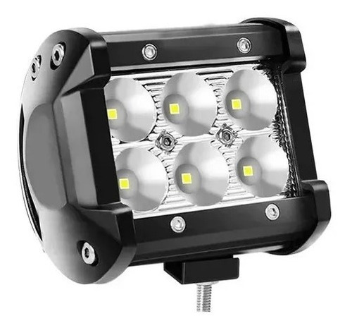 Faros  Auxiliares 6 Led Cree 18w Moto Cuatri Touring Xero