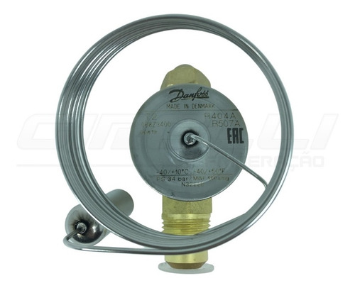 Imagem 3 de 6 de Válvula De Expansão Danfoss Ts2 R404 R507 Rosca 068z3400