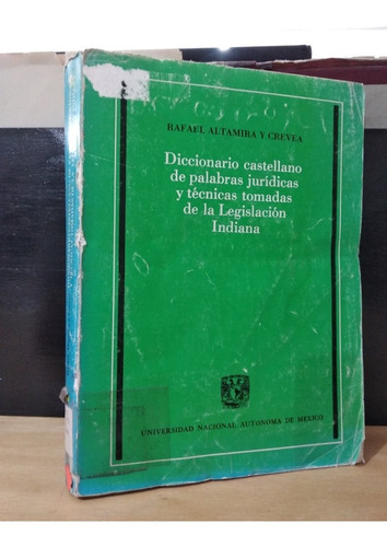 Diccionario Castellano De Palabras Jurídicas Y Técnicas 