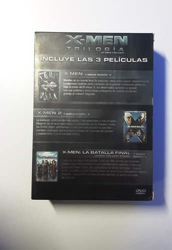 Trilogia Películas X-men Dvd (Usado)