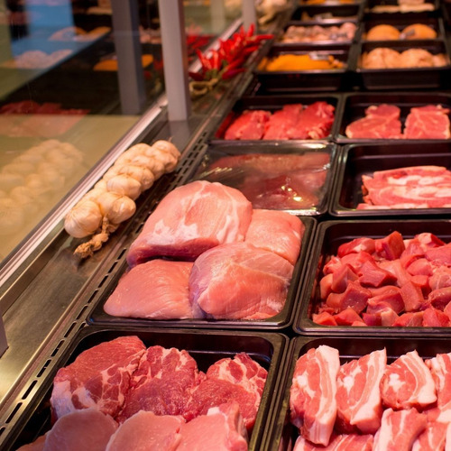 Vitrine Refrigerado Expositor Açougue 2 Metros Polofrio Estilo De Vidro Curvo