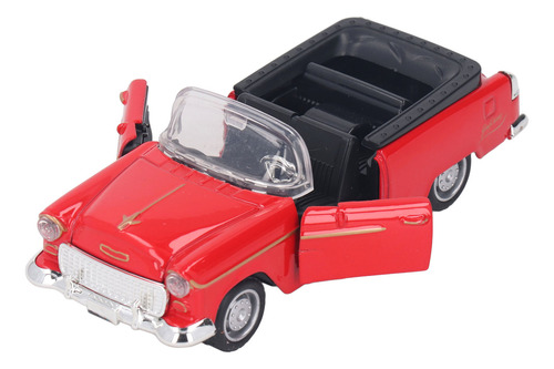 Coche Deportivo 1/32 Convertible Modelo 1:32 De Aleación De