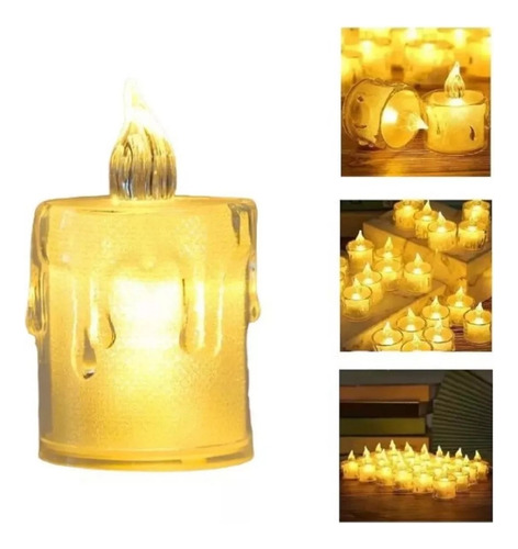 Velas Led Electronicas (pilas Incluidas).