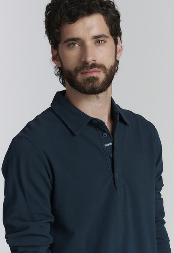 Polera Denver Fjs Azul Fw25 Ferouch