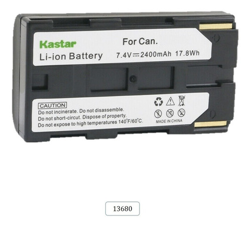 Bateria Mod. 13680 Para Canon Mv200 Mv200i