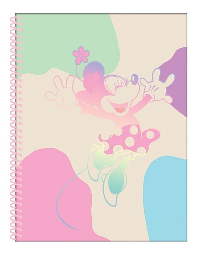 Cuaderno Universitario Minnie Mouse A4 80 Hojas Cuadriculado Color 1