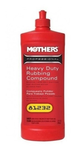 Mothers Polish - Pro Heavy Duty Rubbing Compound - Pulidor