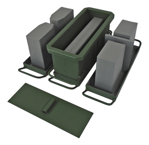 Imagem 3 de 5 de Kit Forma Bloco Meio Bloco Canaleta Estrutural 15 Jalossimaq