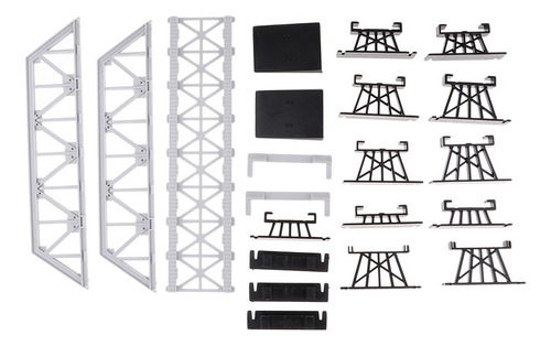 Modelo De Ferrocarriles Y Trenes Modelo De Puente De Escala