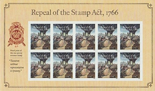 Sellos Stamp Act 1766 Colección