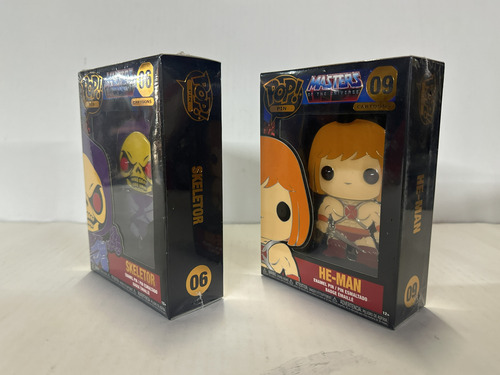 Dos Pack Pop Pin Masters Of The Universe He-man Y Skelletor
