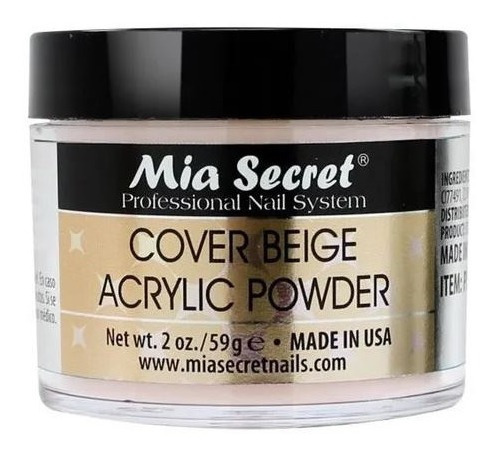 Polvo Acrilico Cover Golden Mia Secret 59 G