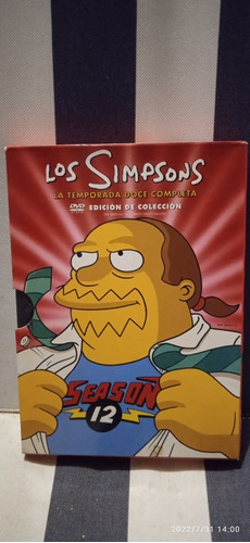 Los Simpsons Temporada 12 Completa 4 Discos.