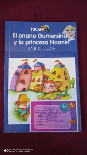 Libro El Enano Gumersindo Y La Princesa Noanin. Enric Lluch