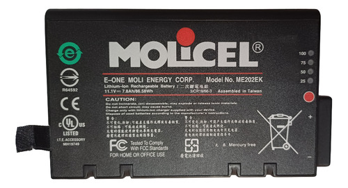 Mòdulo De Batería Molicel 11.vdc 7.8ah