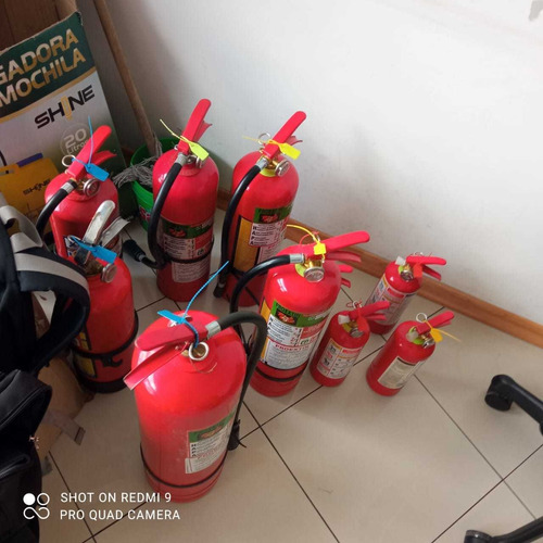Imagen 1 de 10 de Recarga De Extintores Sin Recargo A Domicilio  En Quito