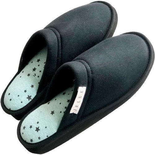 Imagen 1 de 4 de Pantuflas Mujer Misha Jersey Algodon Estrellas Invierno