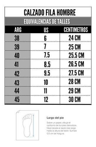 Zapatilla Fila Hombre F01l00261-6189/narcomb