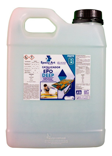 Resina Epoxica 1.42kg Epo Deep, Epoxy Art México.