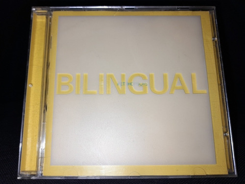 Pet Shop Boys Bilingual Cd Original Uk Pop 1996 Vendo Cambio