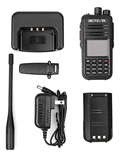 Retevis Rt3s Radio Dmr De Doble Banda, Radio Analógica De 2