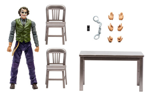 Dc Multiverse Joker Interrogation Room The Dark Knight Gold