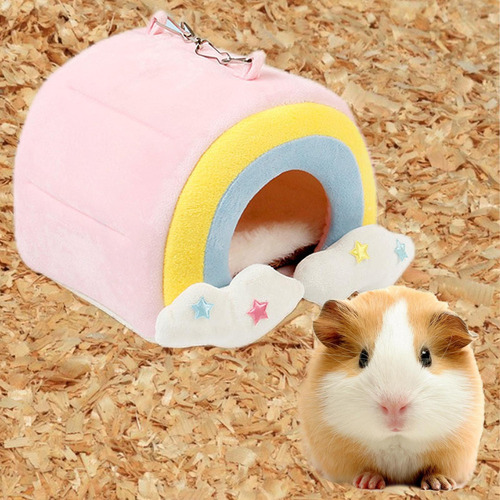 Para Cobaya Conejo Erizo Cama Cueva Acogedora Casa