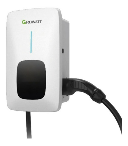 Cargador De Auto Eléctrico 7,4 Kw Wallbox Growatt Smart 32 A