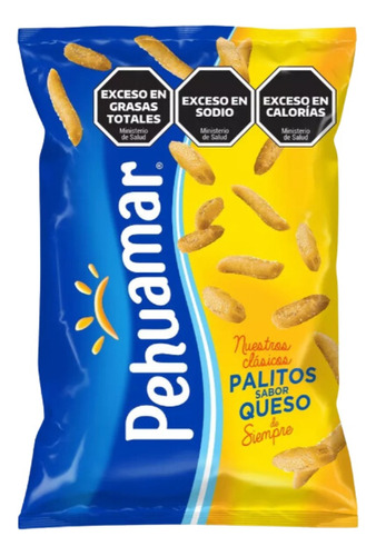 Pehuamar palitos queso 90 Gr snacks picadas cumpleaños