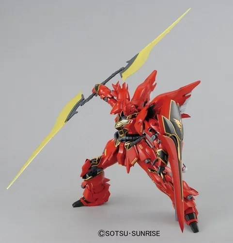 Sinanju Anime Color Ver. Mg 1/100 Bandai - Gundam Unicorn Uc