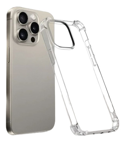 Carcasa Transparente Antishock Para iPhone 15 Pro Max 