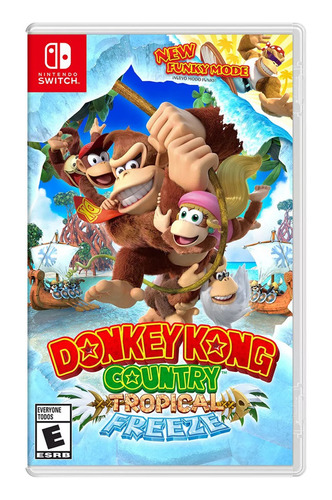 Donkey Kong Country Tropical Freeze - Switch Físico - Sniper