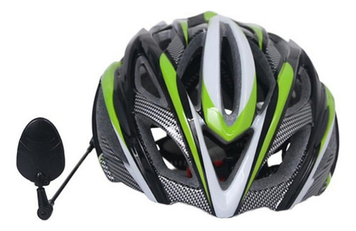 . Espejo De Casco De Bicicleta Ajustable De 360 Grados