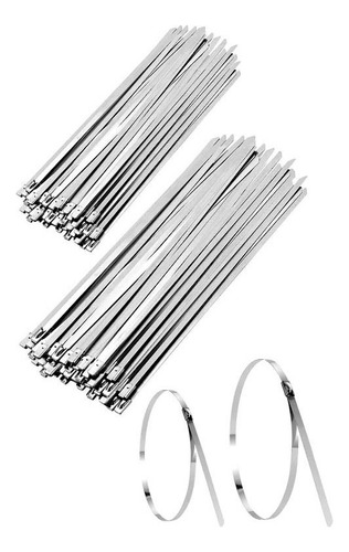 F Flejadora Manual Acero Corbata Acero Inoxidable 200 Piezas