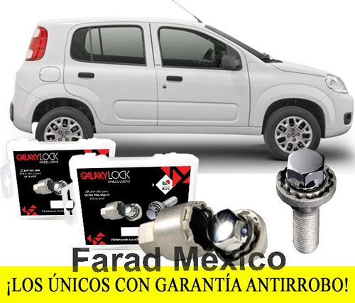 Tuercas Seguridad Fiat Uno Sporting