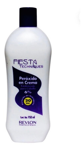 Peróxido Fiesta Revlon 20 Vol Lt. 6% 