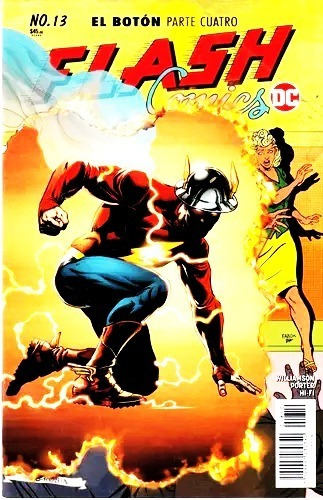 Comic Dc Universe Rebirth Flash 13 El Boton Parte 4