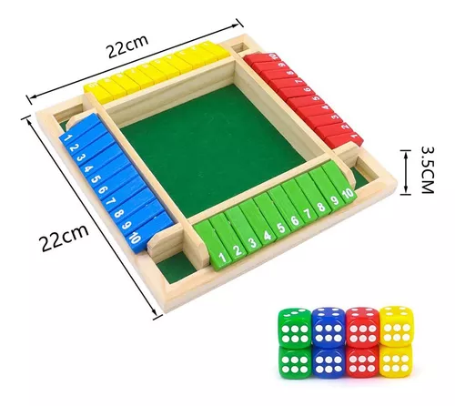 Jogo Tradicional ERZI Madeira - Cinzento - 10,6 x 4,9 x 4,9 cm)