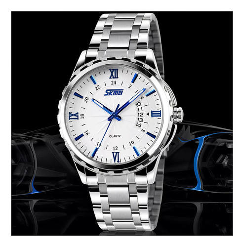 Calendario Analógico Skmei Quartz, A Prueba De Reloj