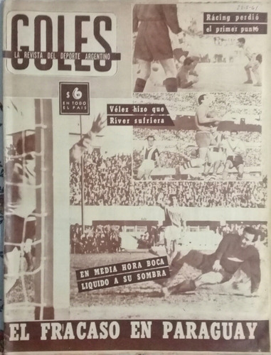 Goles N°669.river 1 Velez 0,argentinos 0 Boca 3.año 1961