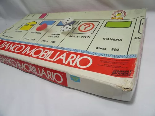 Jogo Banco Imobiliário Anos 80 e 90