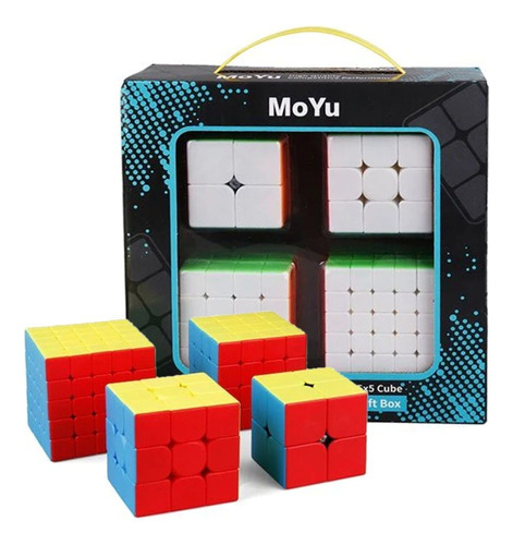 Juego De Regalo Mofang Jiaoshi Meilong 2x2, 3x3, 4x4, 5x5 