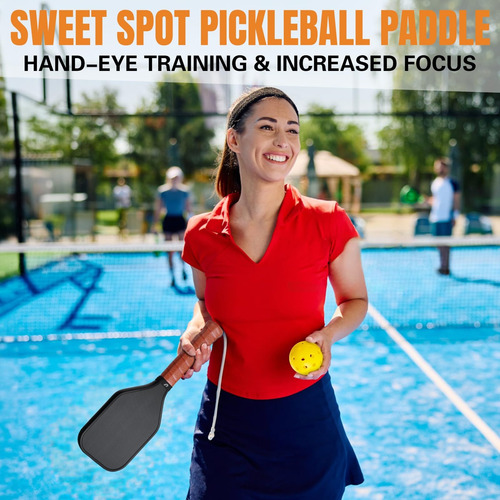 Raquete De Treinamento Pickleball Ubarony Sweet Spot T700 Ca