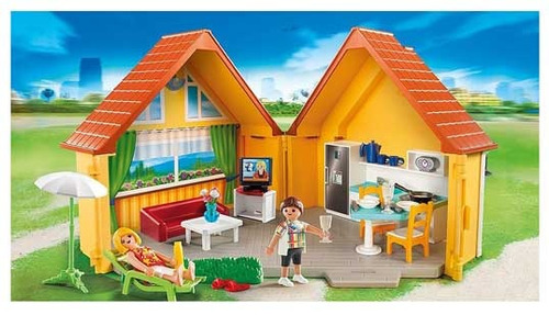 Playmobil Summer Fun Maletín Casa De Verano Plb Intek 6020