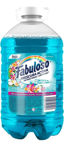 Fabuloso Mar Fresco 3.7l Multiusos Antiviral Y Antibacterial