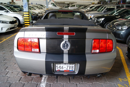 Imagen 5 de 15 de Ford Shelby Gt Convertible 2008. 6 Vel, Impecable
