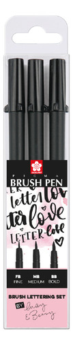 Blister Con 3 Pigma Brush Fb-mb-bb Sakura